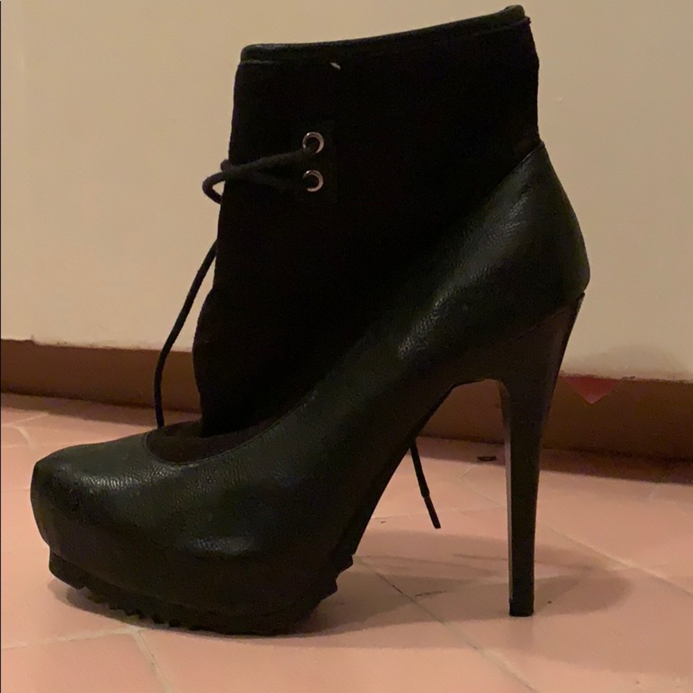 Black booties
